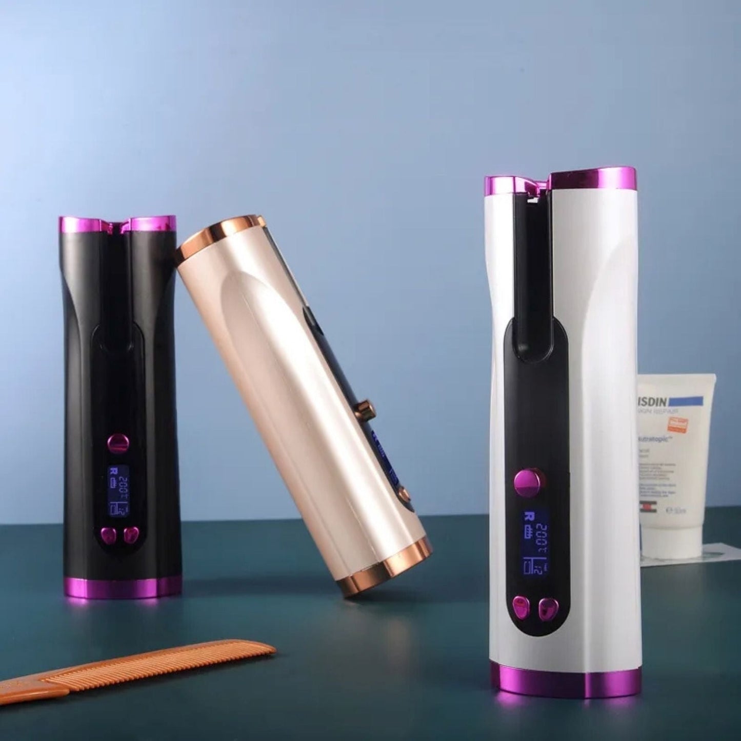 Cordless Automatic Curling Iron