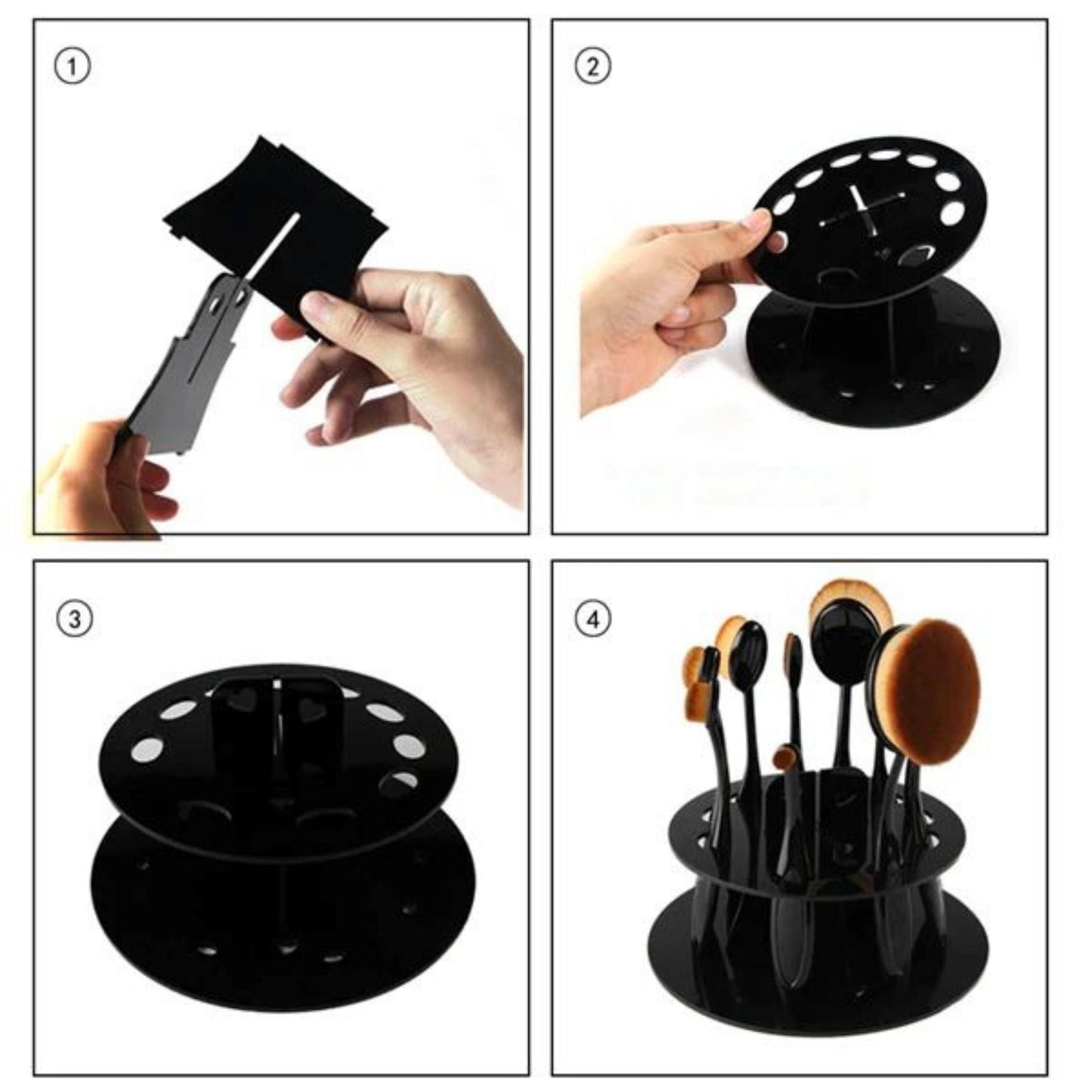 **Makeup Brush Holder**