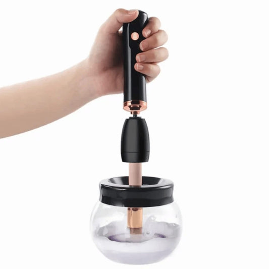 **Automatic Makeup Brush Cleaner**